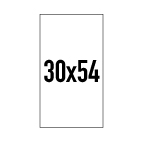Formato 30×54